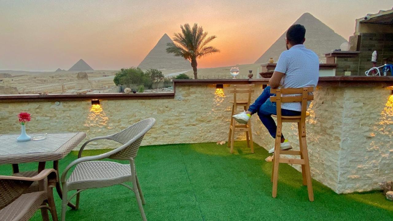 Seven Pyramids View Inn Кайро Екстериор снимка