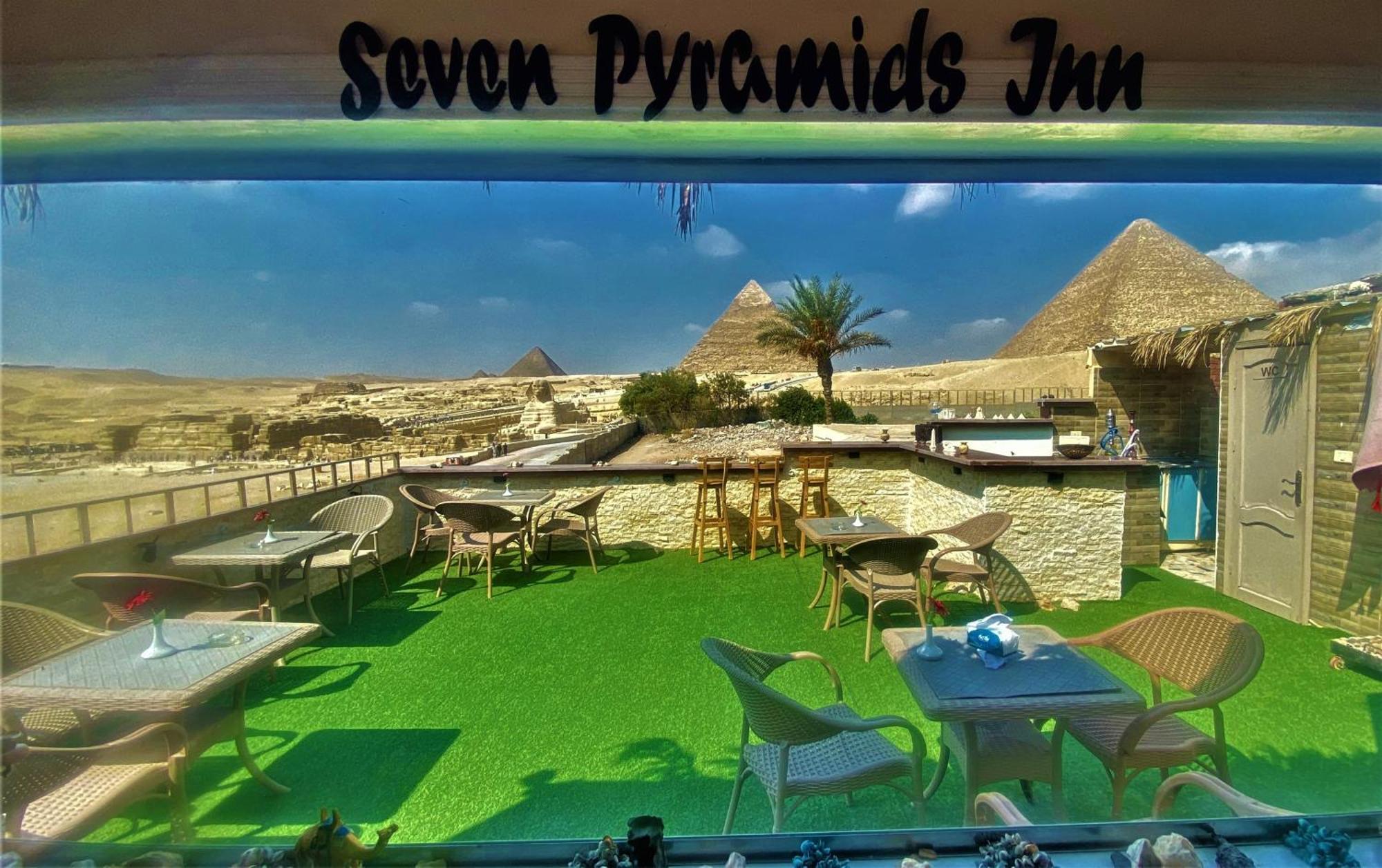 Seven Pyramids View Inn Кайро Екстериор снимка